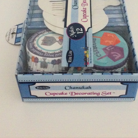 Hanukkah Chanukah Cupcake Decoration Accessories - Picture 4 of 7